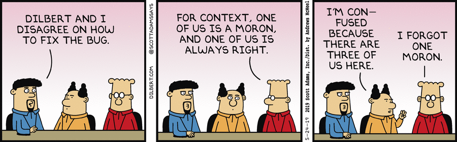 Dilbert Cartoon